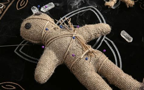 Voodoo dolls on offer close by
